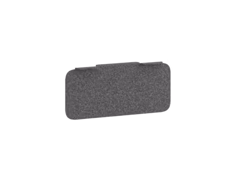 Panneau de façade feutre gris foncé pour table Single