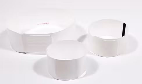 Bracelet pour impression thermique taille adulte à usage médical - lot de 2 rouleaux de 100pcs