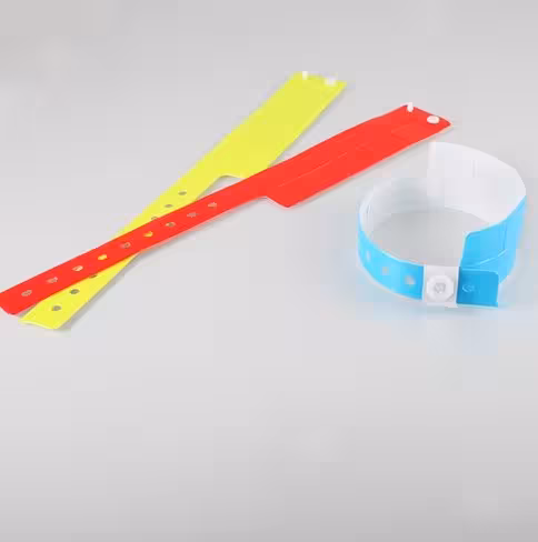 Bracelet vinyle 13.5 mm à 5 coupons - lot de 500pcs