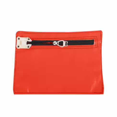 Pochette plate de sécurité rouge 250 x 200 mm à l'unité