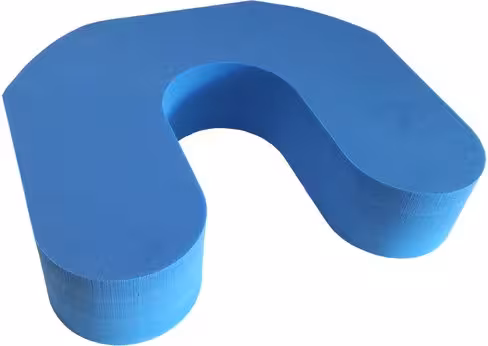 Cale de rehaussement des pieds Trèfle 38 x 32 x 9 cm