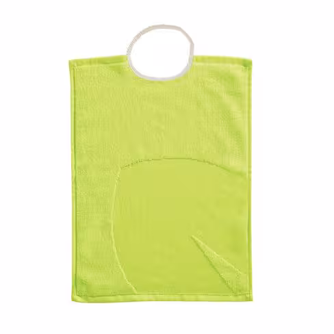 Bavoir éponge coton - lot de 10 - 69471/037 encolure avec élastique 38 x 30 cm - vert clair