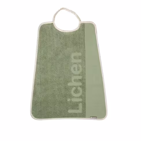 Bavoir éponge coton - lot de 10 - 69472/122 encolure avec élastique 48 x 40 cm - lichen