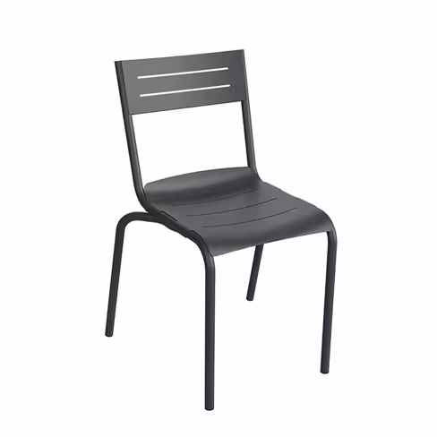 Chaise 4 pieds Olona - aluminium - empilable