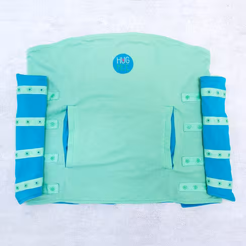 Bandeau peau à peau HugMee avec boutons- poussoirs
