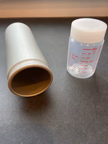 Insert pour adaptation biberons - 120 Ø 56ID 46.5 NUK 80ml