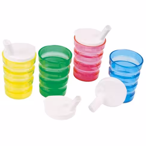 Tasse de sécurité ISO - Pack de 4 couleurs