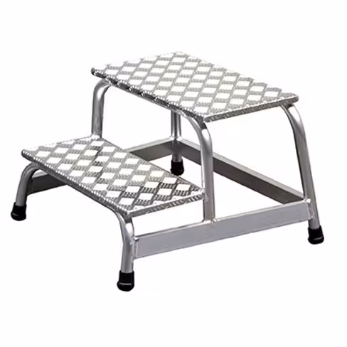 Marchepied amagnétique aluminium - 2 marches h. 40 cm