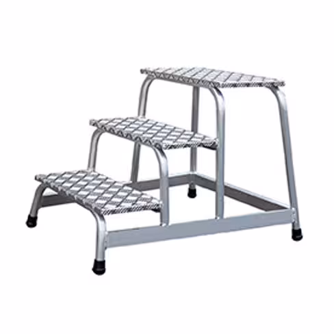 Marchepied amagnétique aluminium - 3 marches à h. 60 cm