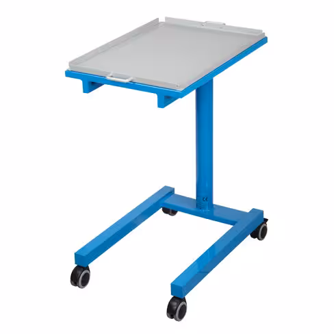 Tablette porte instrument amagnétique - aluminium - compatible IRMl - 7 Tesla