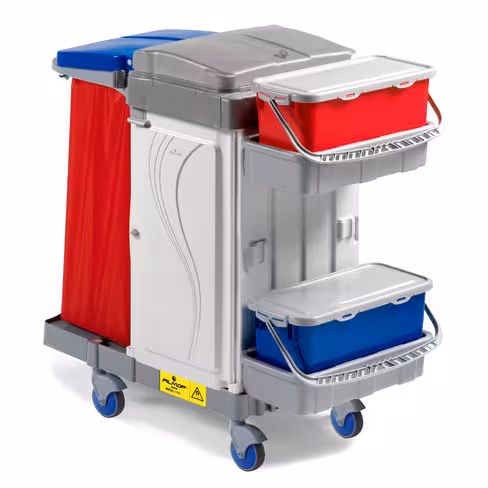 Chariot de ménage amagnétique Magnet 300 - polypropylène MR Safe