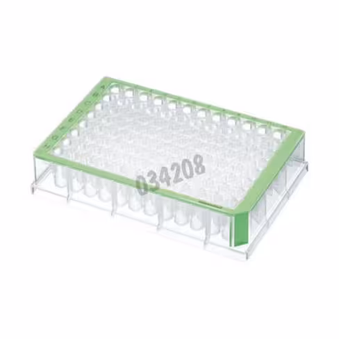 Plaque DEEPWELL 96 500µl stérile vert x 40