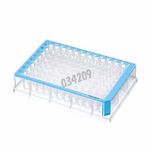 Plaque DEEPWELL 96 500µl stérile bleu x 40