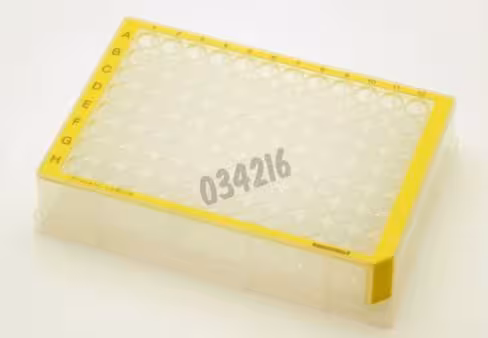 Plaque DEEPWELL 96 500µl PCR CLEAN PROTEIN LOWBIND jaune x 40
