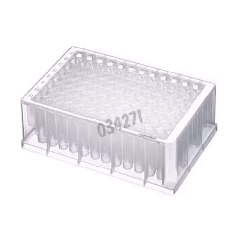 Plaque DEEPWELL 96 1ml PCR CLEAN DNA LOWBIND blanc x 80