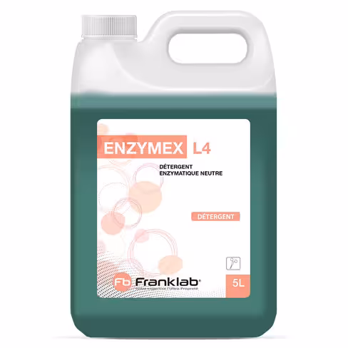 Détergent enzymatique ENZYMEX L4 - 4 bidons de 5 l