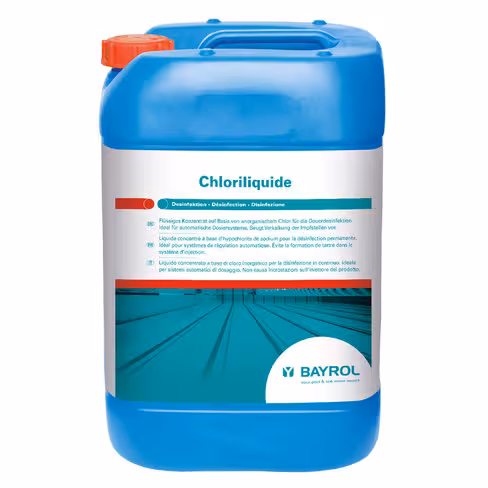 Chloriliquide désinfectant concentré bidon de 20 l