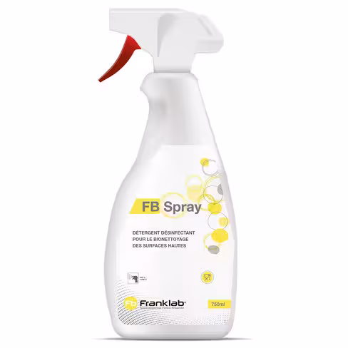 Détergent désinfectant FB spray - 12 flacons de 750 ml