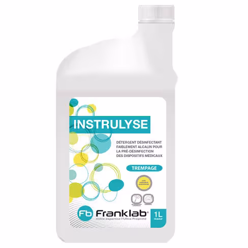 Détergent désinfectant INSTRULYSE - 12 bidons de 1 l