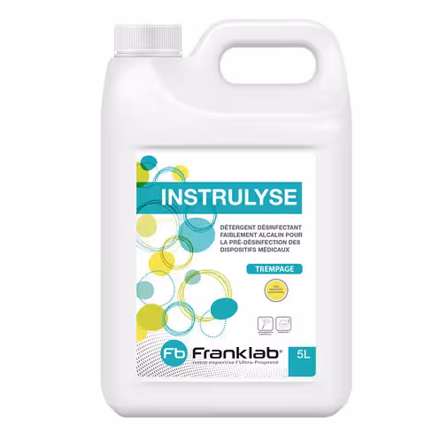 Détergent désinfectant INSTRULYSE - 4 bidons de 5 l