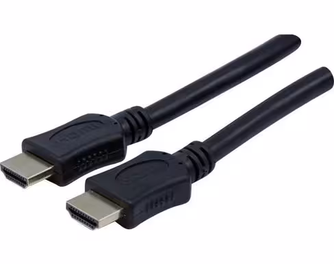 Câble HDMI haute vitesse avec Ethernet - 3 m - ECF - noir