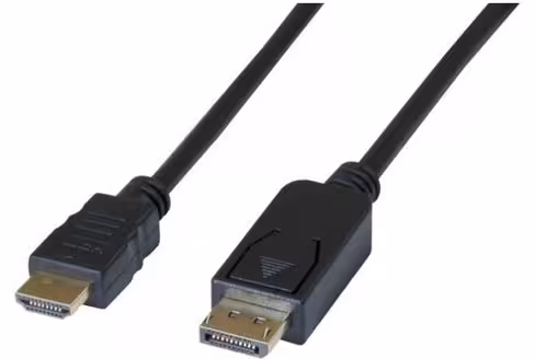 Convertisseur DisplayPort mâle vers HDMI mâle Exertis Connect 128169 - 2 m