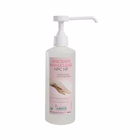 Solution lavante ANIOSAFE MANUCLEAR NPC HF - 12 flacons pompe de 500 ml