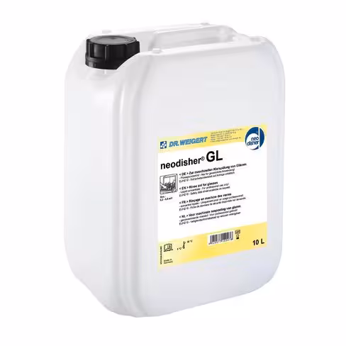 Liquide de rinçage neodisher GL - 6 bidons de 10 l