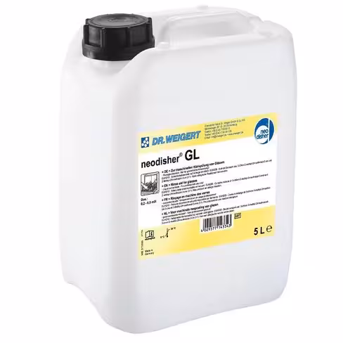 Liquide de rinçage neodisher GL - 12 bidons de 5 l