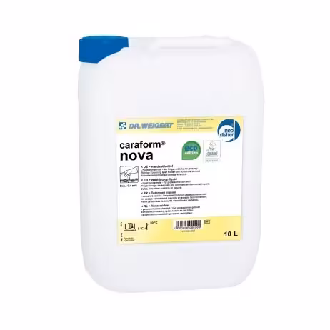 Détergent neutre concentré caraform nova - 6 bidons de 10 l