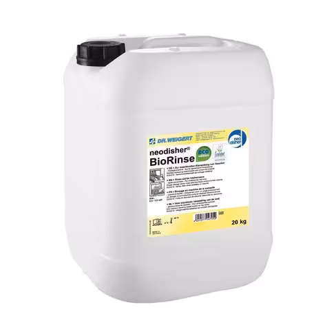 Liquide de rinçage neodisher BioRinse - 2 bidons de 20 kg