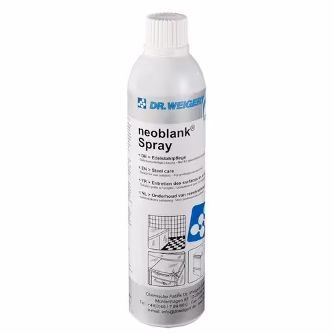 Polish neoblank spray pour surfaces inox - 12 bombes de 400 ml
