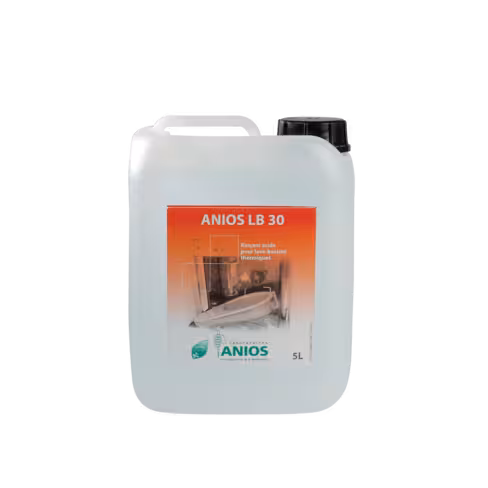 Produit de rinçage pour lave-bassin Anios LB 30 - 2 bidons de 5L-