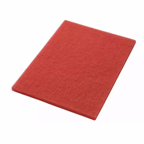 Tampon porte pad - rouge - 11,5 x 25 cm - lot de 5
