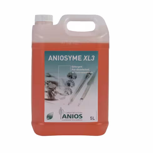 Détergent pré-désinfectant 1 carton de 4 bidons de 5L + pompe de 25 ml-