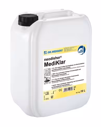 Liquide de rinçage neodisher MediKlar - 2 bidons de 10 l