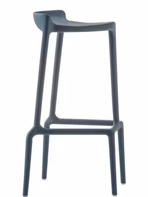Tabouret haut Happy - h. 80,5 cm - lot de 2