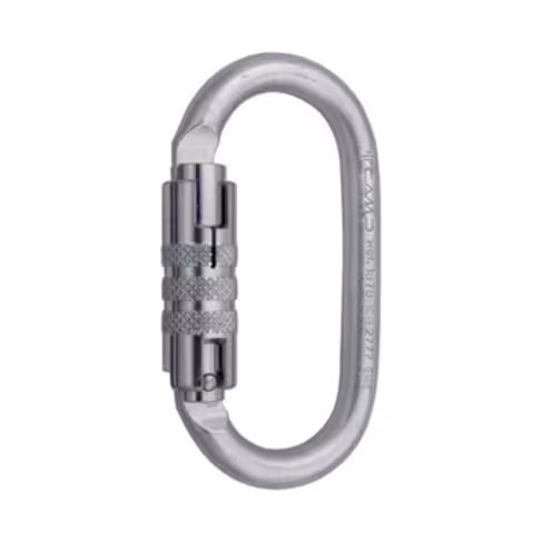 Connecteur acier oval pro 2 lock 30KN