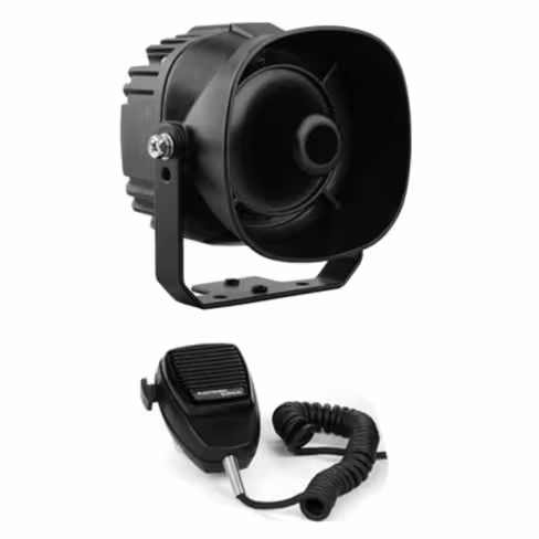 Sirène multiton avec HP intégré (police, pompiers, etc..)