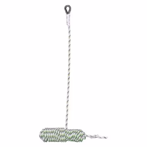 Support d'assurage - Kratos Safety - corde tressée 12 mm pour antichute 10 m