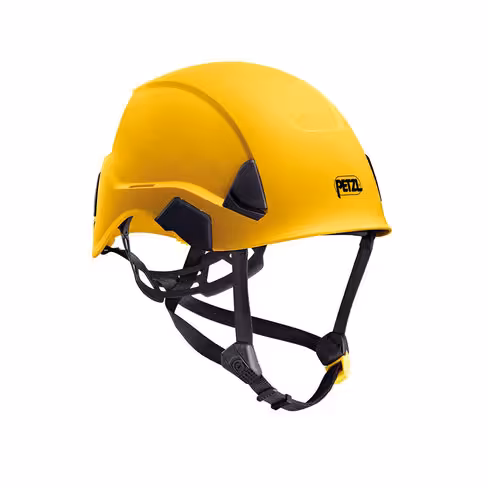 Casque ventilé jugulaire à résistance - Petzl - rouge - taille STD