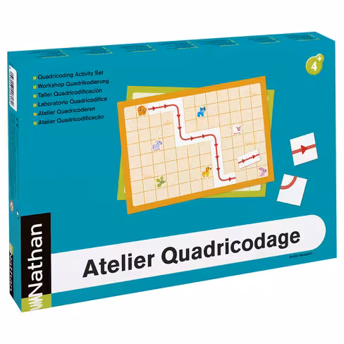 Atelier quadricodage - atelier 2 enfants