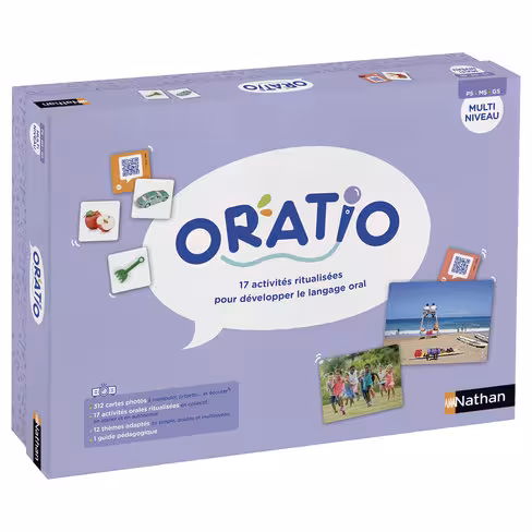 Oratio - activités ritualisées pour développer le langage oral - pour petite, moyenne et grande section - lot de 17