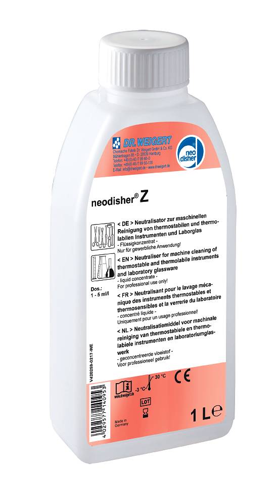 Neutralisant acide neodisher Z - 12 flacons de 1 l