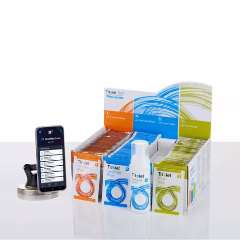 Kit de désinfection de haut niveau Tristel Trio - 1 kit pour 50 procédures