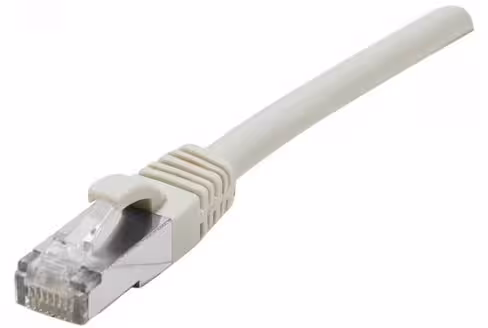 Câble RJ45 Catégorie 7 S/FTP blindé - 5 m - Dexlan - gris