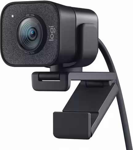 Webcam filaire USB-C full HD Logitech Streamcam support pince