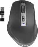 Souris ergonomique sans fil laser - NGS BLUR-RB - Bluetooth 4.0 - rechargeable - noir