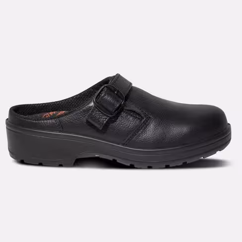 Sabot de sécurité DAISIE en cuir noir EN ISO 20345 : 2011 SB SRC A E taille 38 x 1 paire