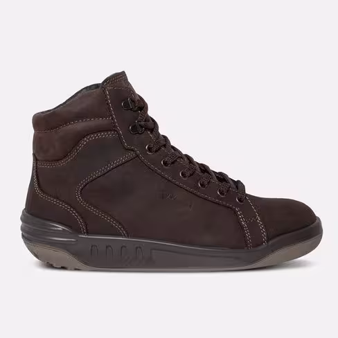 Chaussure de sécurité JIKA en cuir marron EN ISO 20345 : 2011 S3 SRC forme haute taille 37 x 1 paire